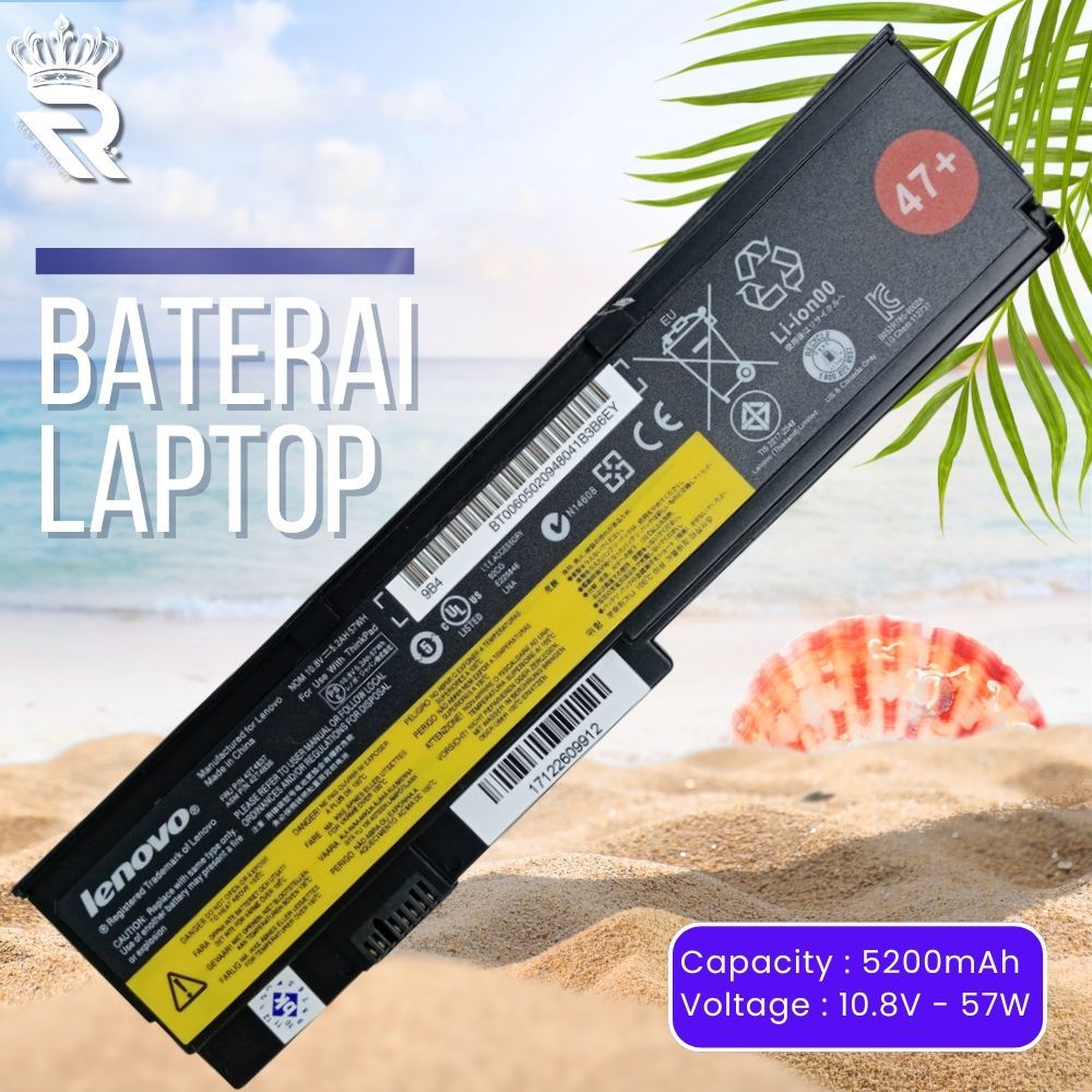 Baterai for Laptop Thinkpad X200 X200S X201 X201i X201S