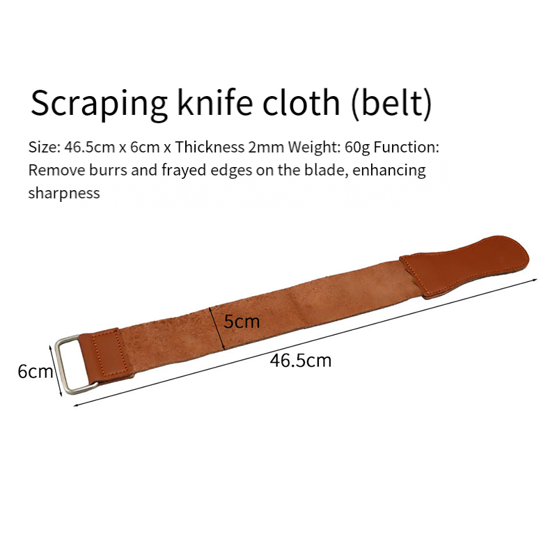 ZYL Kulit Asah Pisau / Leather Strop / Pengasah Pisau Kulit