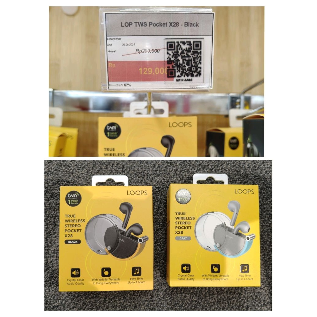 TWS loops Pocket x28