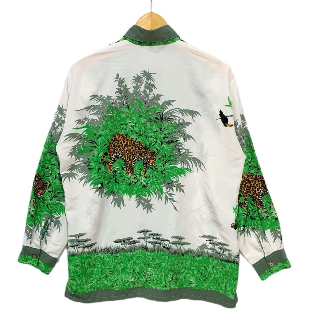 kode A672 kemeja vintage size xl lokal Kemeja vintage kemeja mewah kemeja sultan kemeja silk kemeja 