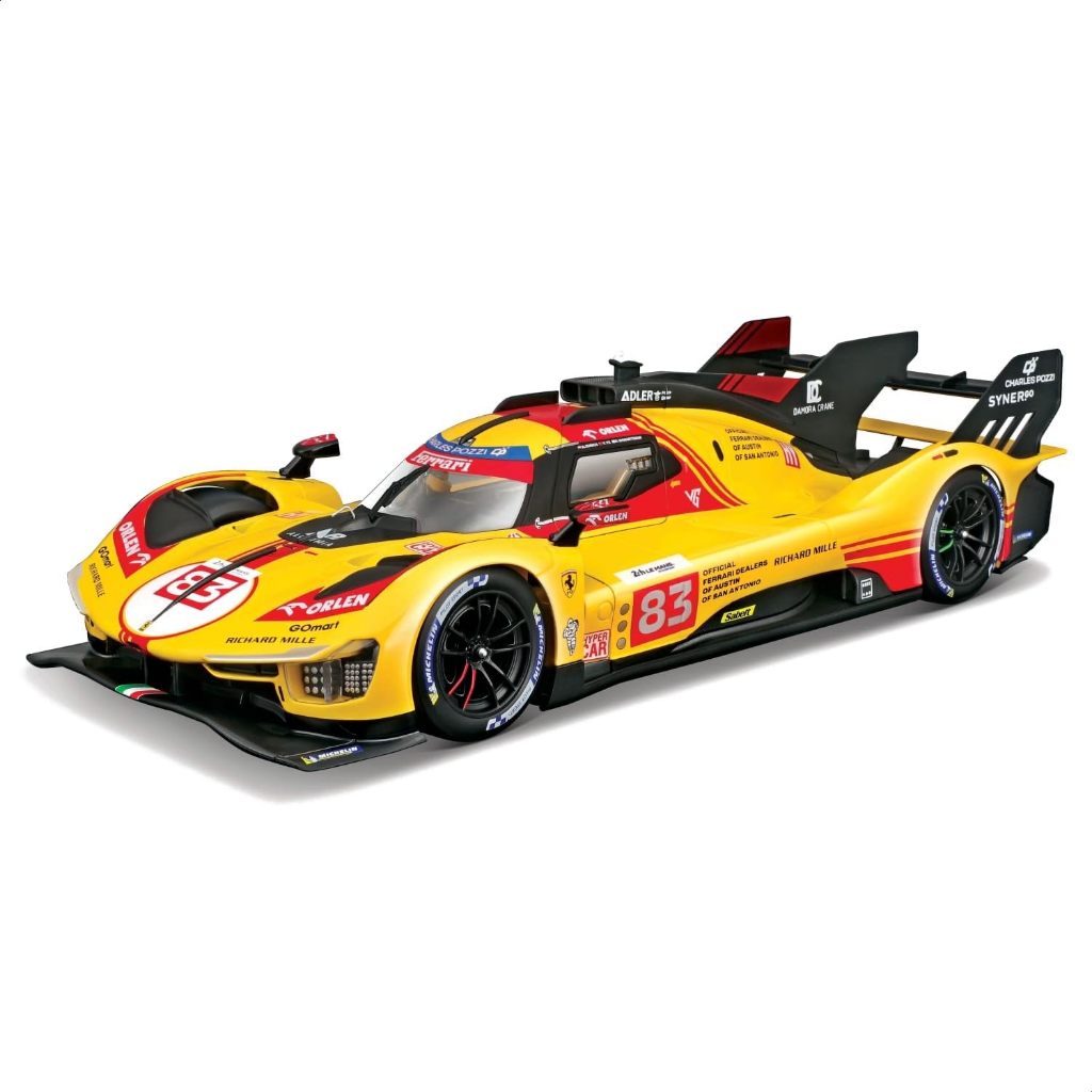 FERRARI 499P #83 KUBICA AF CORSE LMH FIA HYPERCAR 1:18 BBURAGO 18-16304