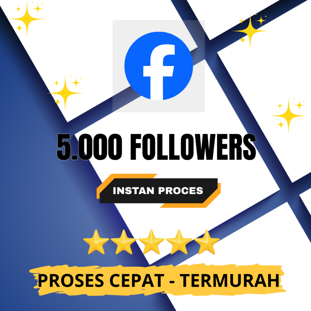 Followers Facebook Pengikut Facebook Real Account Aman Monetisasi