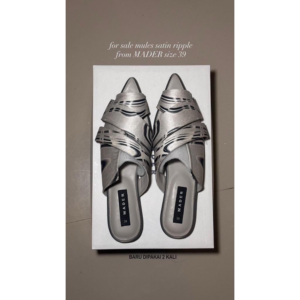 preloved mules MADER