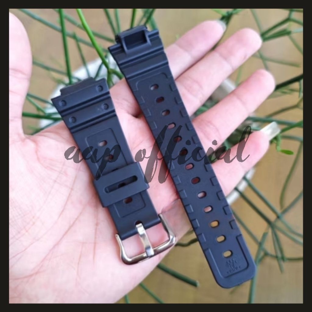 Tali Jam Tangan Casio G shock DW-5900 DW-6900 DW-5300 DW-6600 Strap Jam Karet premium 16mm