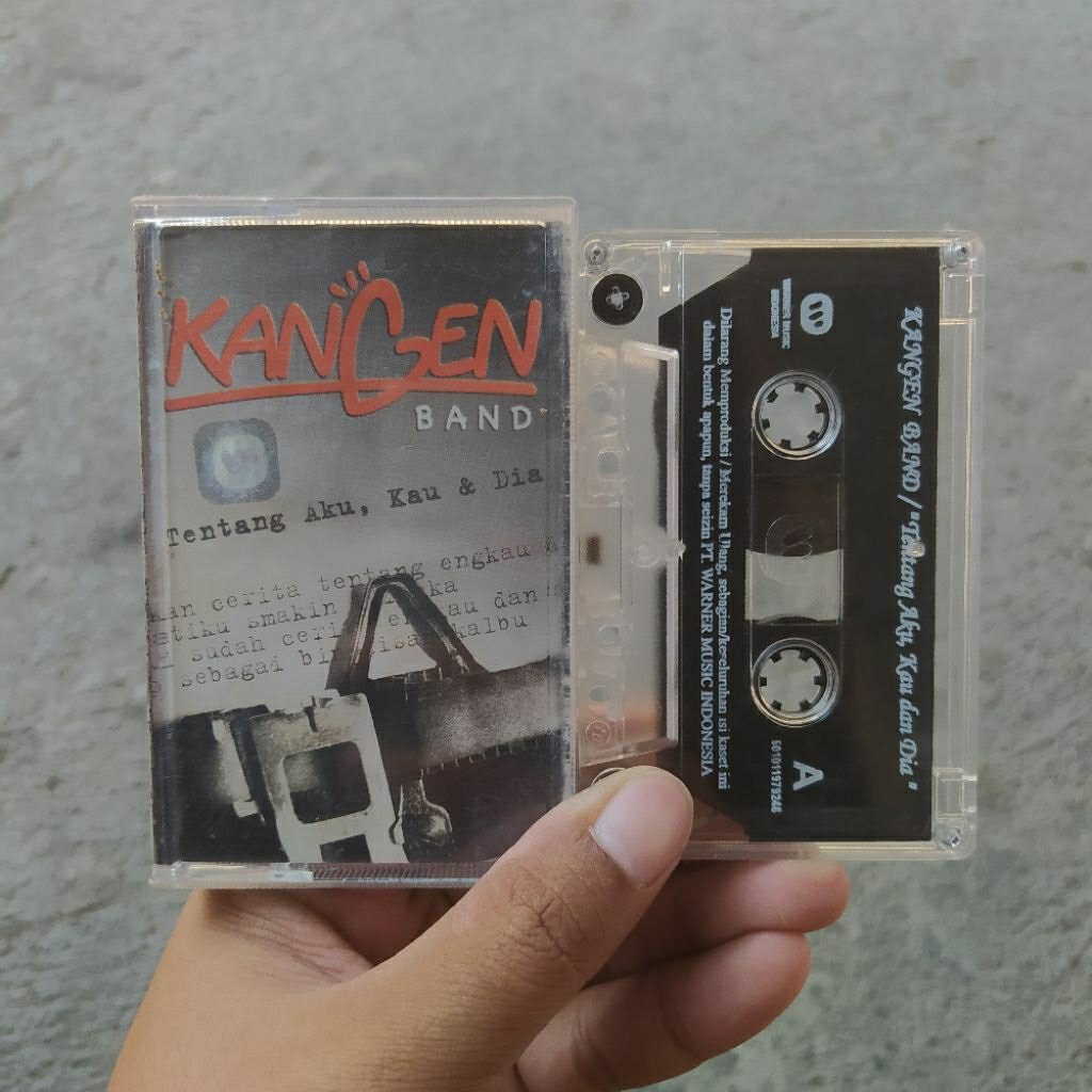 Kaset Pita Kangen Band - Tentang Aku, Kau & Dia