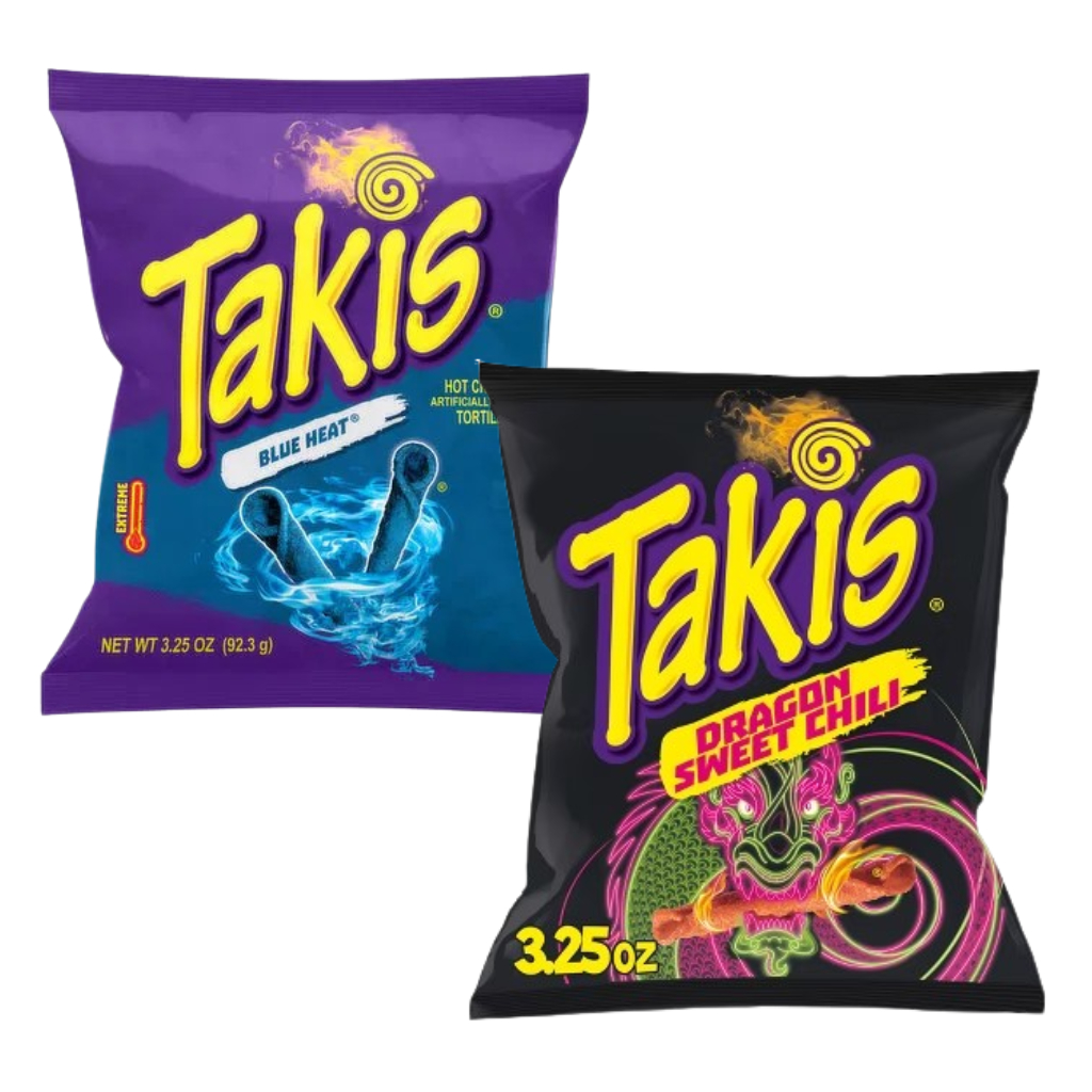 Takis Tortilla Chips / Makanan Ringan Simulasi Berbagai Rasa 92 Gr