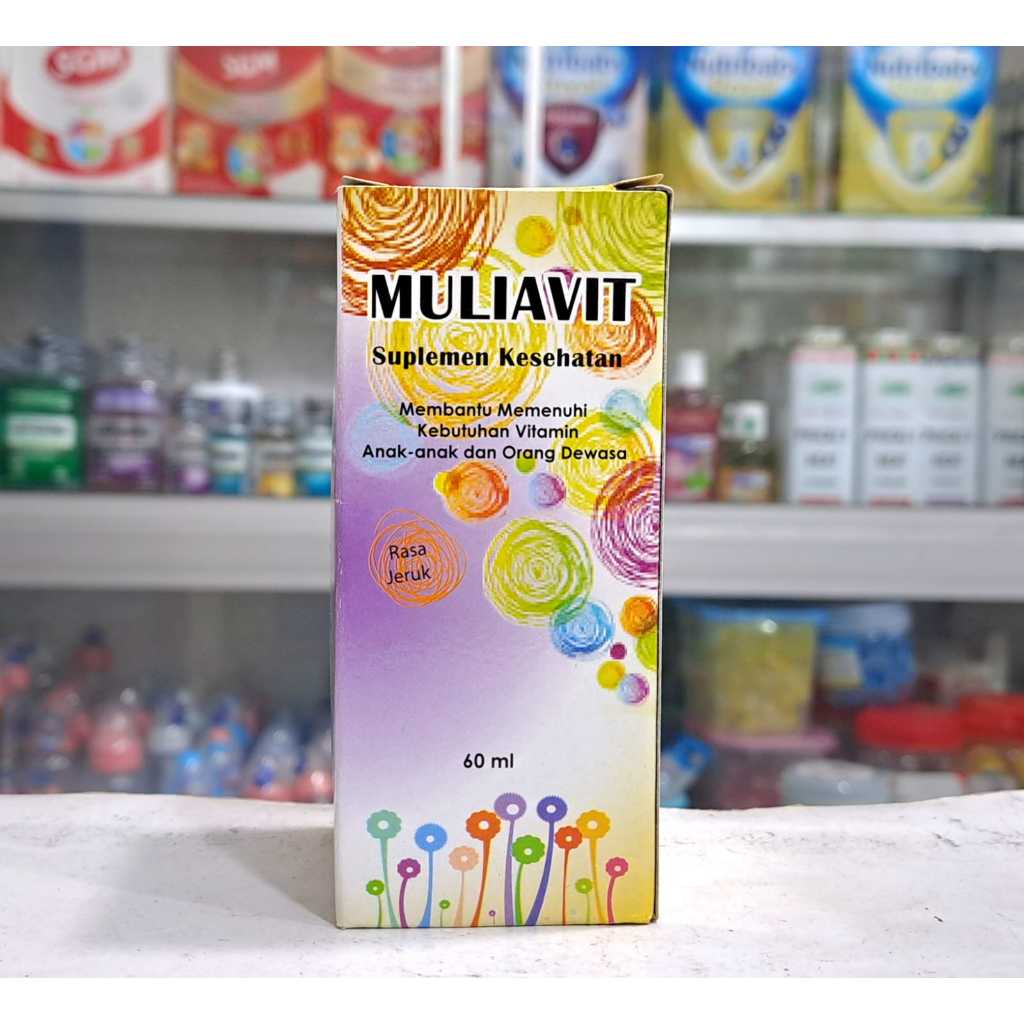 Muliavit 𝐒𝐢𝐫𝐮𝐩 𝟔𝟎𝐌𝐋 - Memenuhi Kebutuhan Vitamin dan Menjaga Daya Tahan Tubuh Anak
