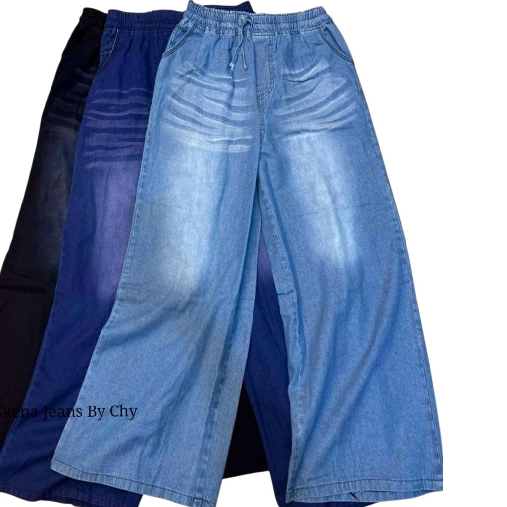 CELANA KULOT WANITA SEMI JEANS