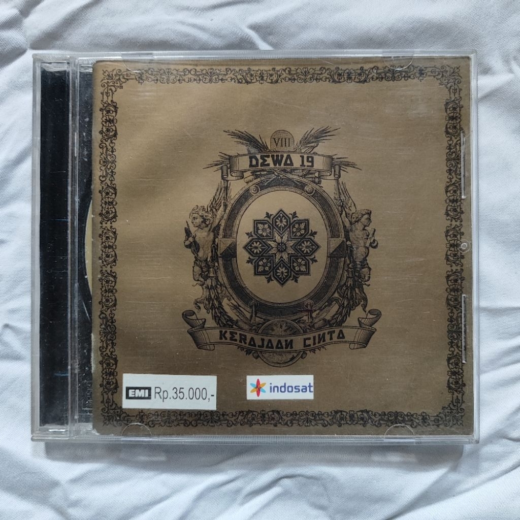 cd dewa 19  kerajaan cinta