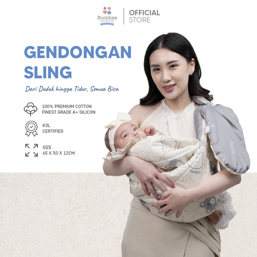 Bumbee Collection  - Gendongan Bayi Sling