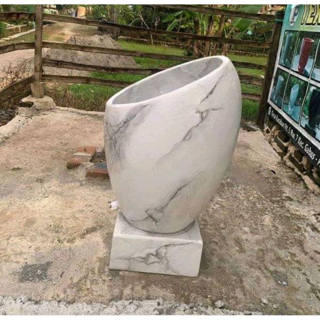 Bak mandi teraso miring