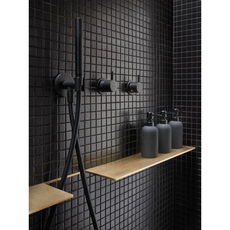 Mosaik Keramik Kotak Hitam / Mosaic Tile / Keramik Dinding Lantai Backsplash Dapur  Cove Singress