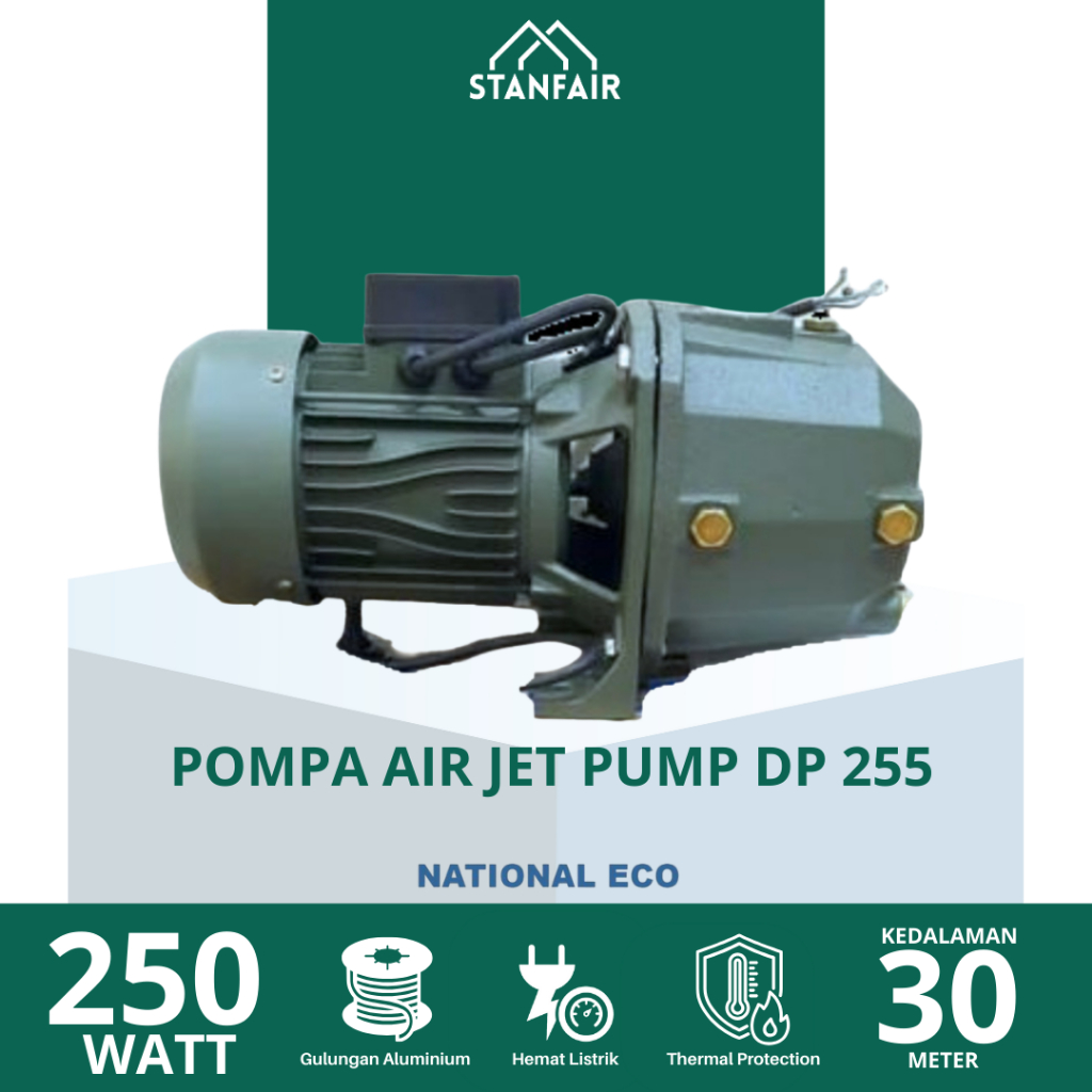 National Eco Pompa Air Jet Pump DP 255 / DP 255 National Eco / Pompa Air Jet Pump National Eco