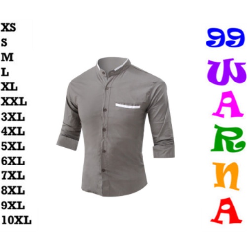 29 WARNA WARNI TC87 COLLECTION THE CLOVER 87 CORATCORETUDIO Kemeja Pria Hem Cowok Koko Kerah Mandari