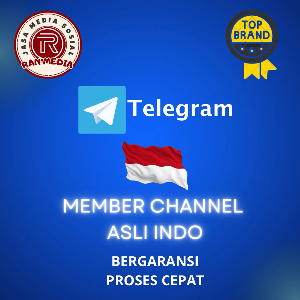 Pengikut Telegram Indo Real Aktif