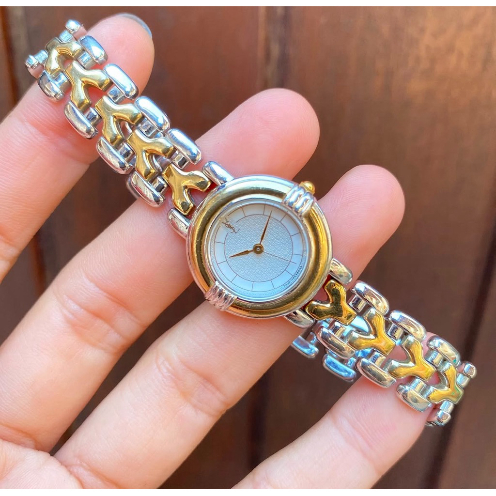 jam vintage ysl/ ysl preloved /ysl second /ysl watch