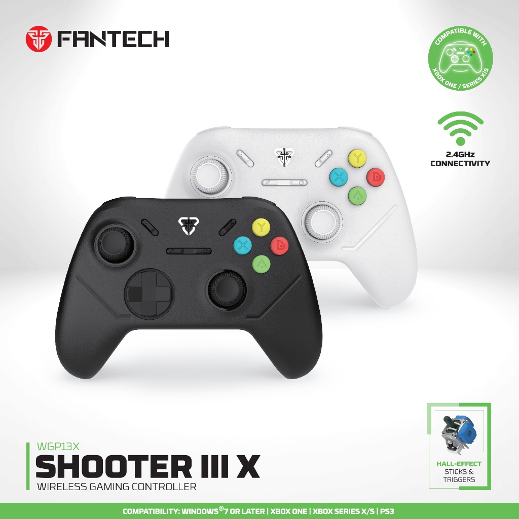 Gamepad Fantech WGP13X Shooter III X Wireless Gaming Controller PC/PS3