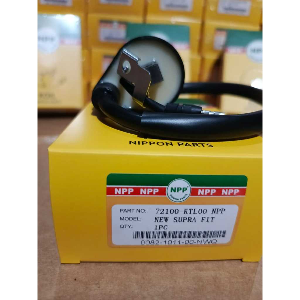 KOIL COIL KUIL PENGAPIAN MOTOR NEW SUPRA FIT KTL NPP ORIGINAL