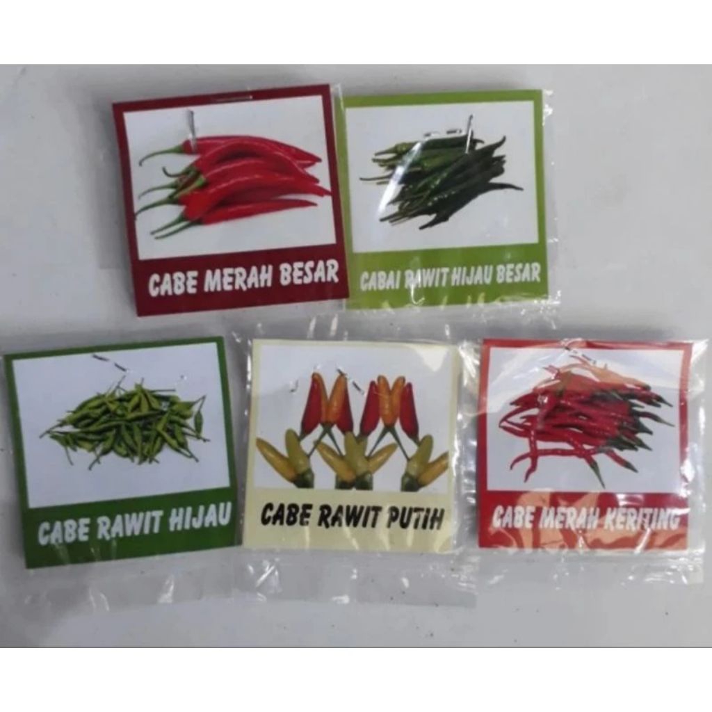 bibit tanaman cabe merah besar,cabe keriting,cabe rawit hijau,murah