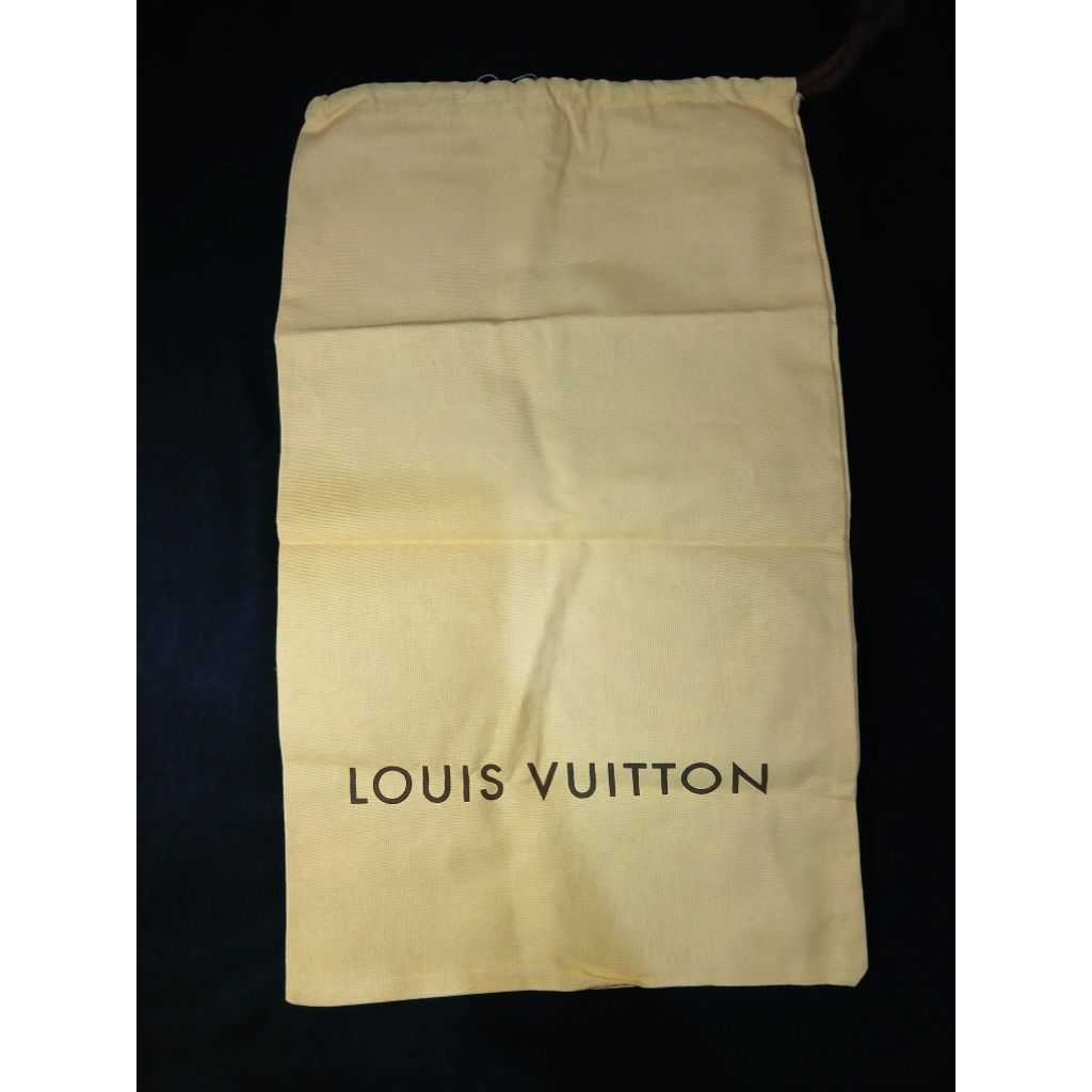 Dust Bag LV Authentic - Drawstring Beige 22 x 38 cm