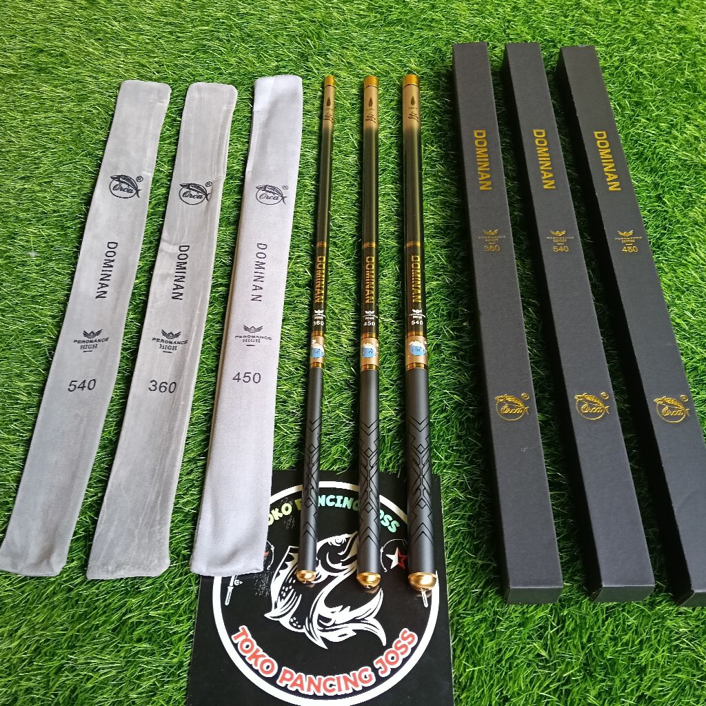 Tegek kaku orca dominan 360 450 540 bahan carbon kaku ringan kuat