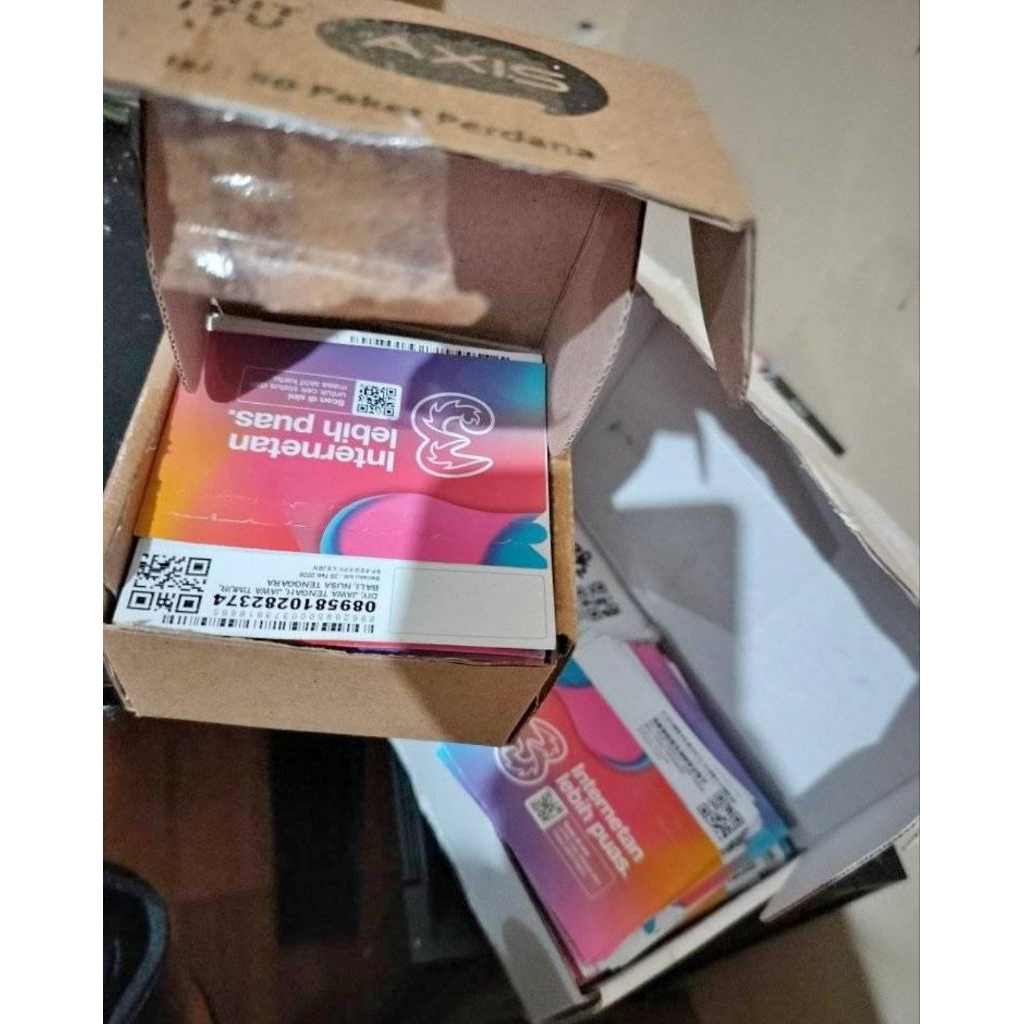 KARTU PERDANA THREE TRI OK KPK KOSONG