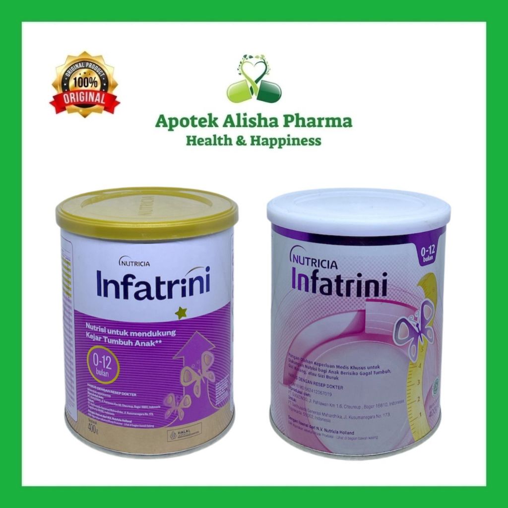 Nutricia Infatrini 0 - 12 Bulan 400gr
