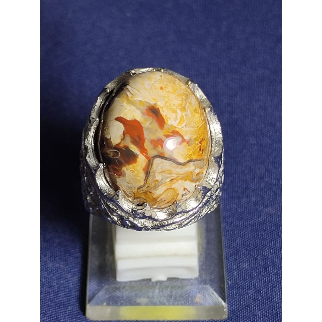 Natural Aren Petrified Wood, JAPANESE RED FOX / Batu Fosil Kayu Aren, RUBAH MERAH JEPANG