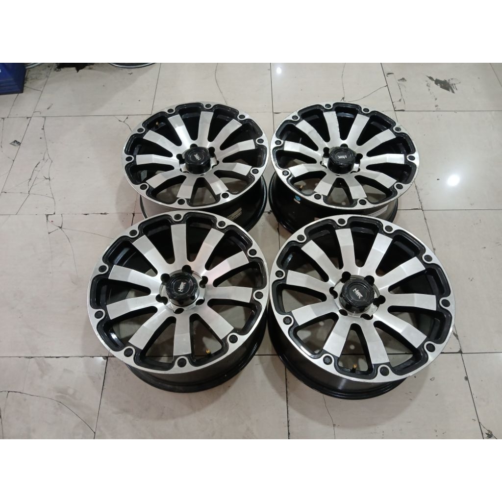 Velg mobil bekas pajero Hsr Fortius Ring 20x9 pcd 6x139 et 15