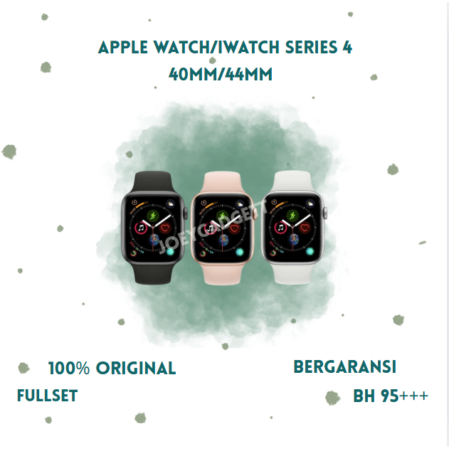 Apple Watch/iWatch Series 4 40MM/44MM S4 Second Fullset 100% Original Bergaransi Ex internasional