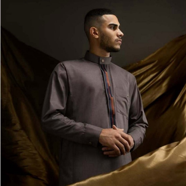 Al Luthfi - Gamis Premium Pria Lengan Panjang