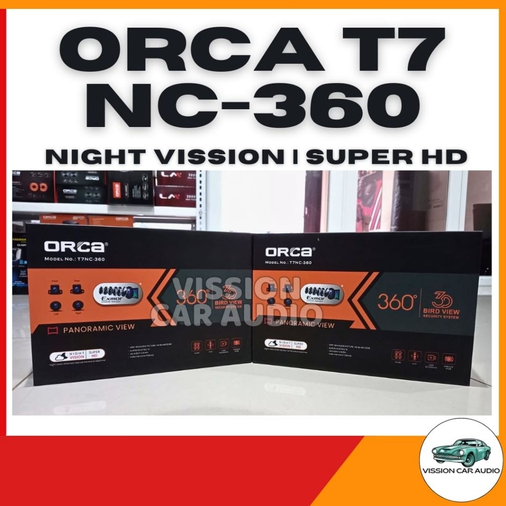 kamera 360 orca 3d T7