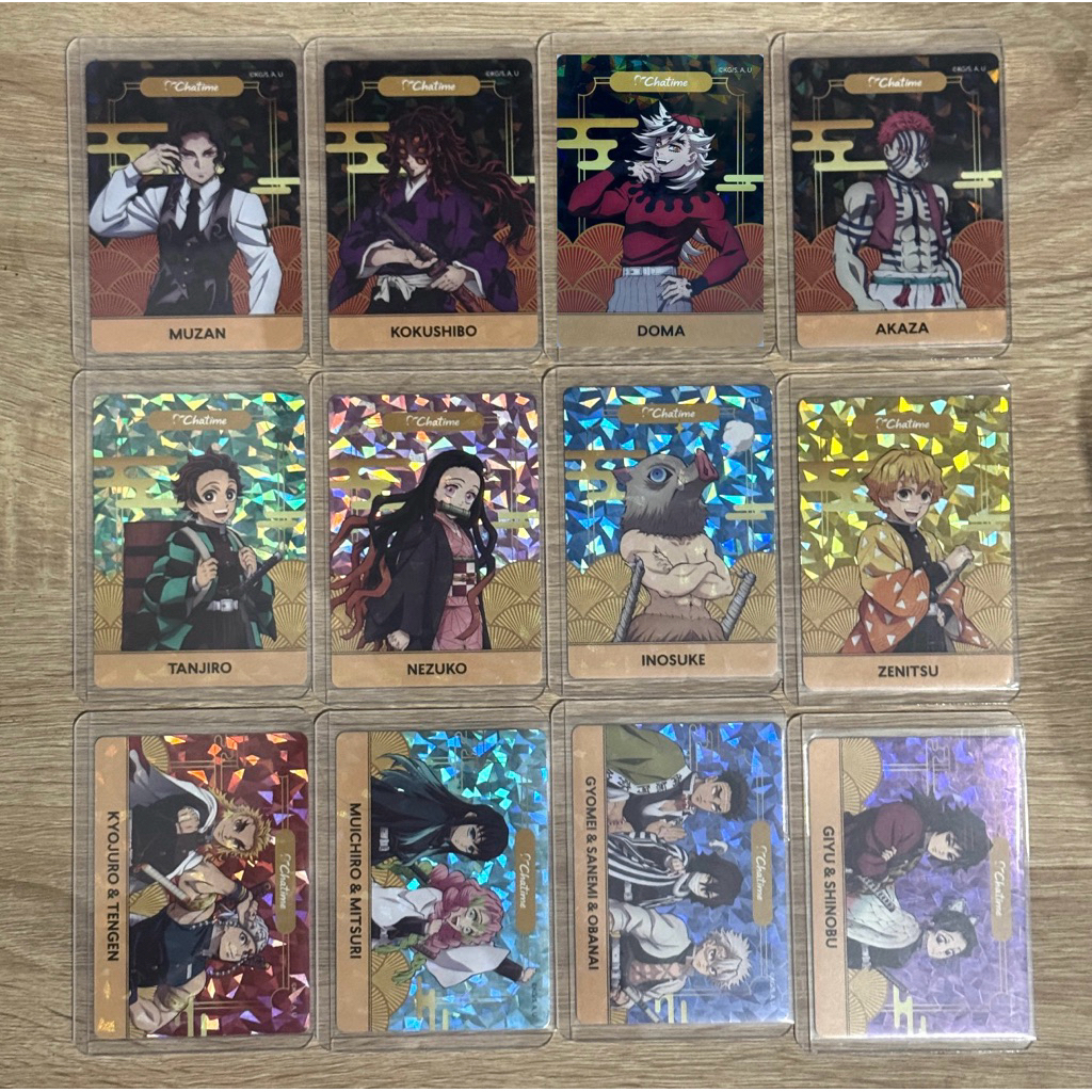 [READY] Demon Slayer x Chatime Collectible Card Official