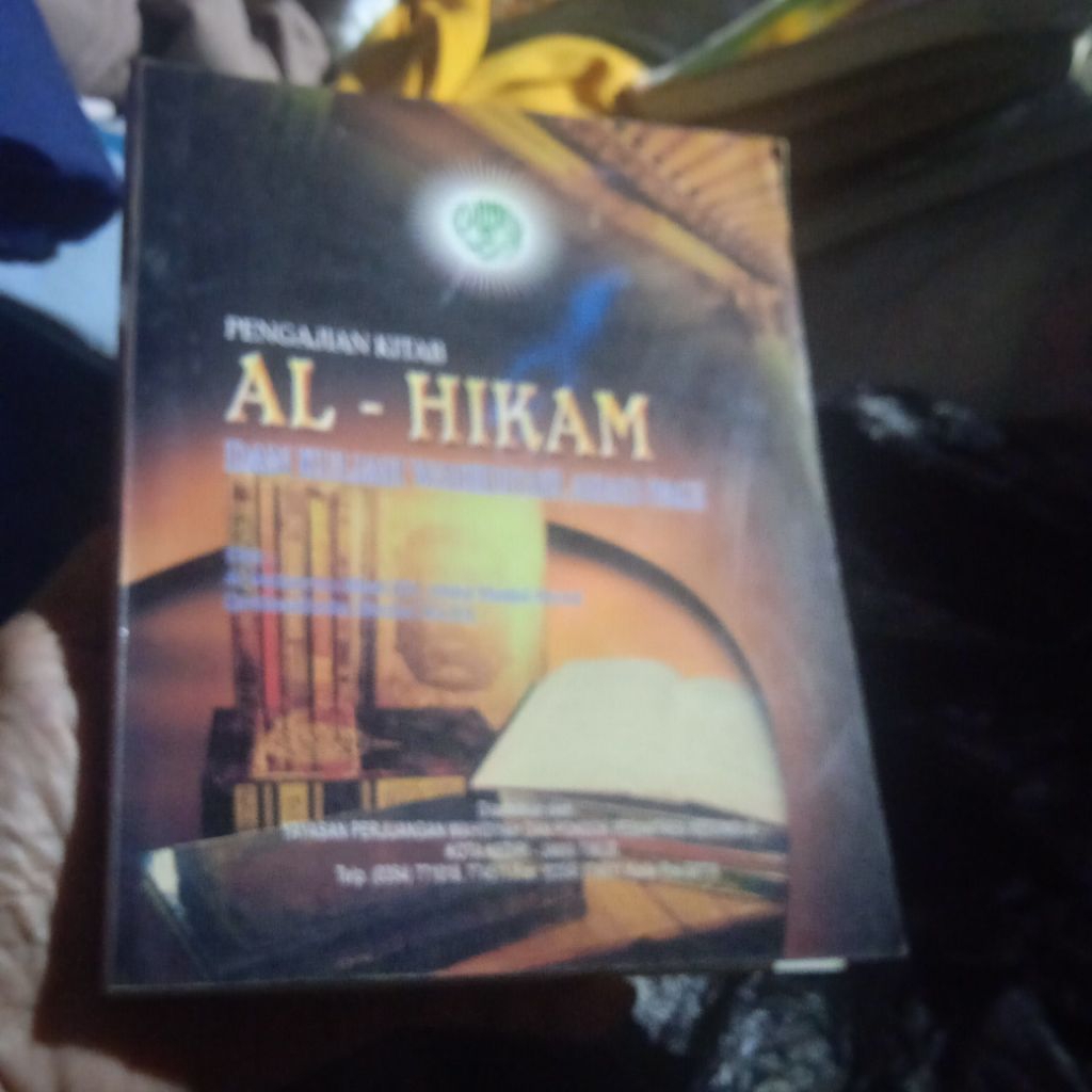 buku Pengajian Kitab Al-Hikam, buku original