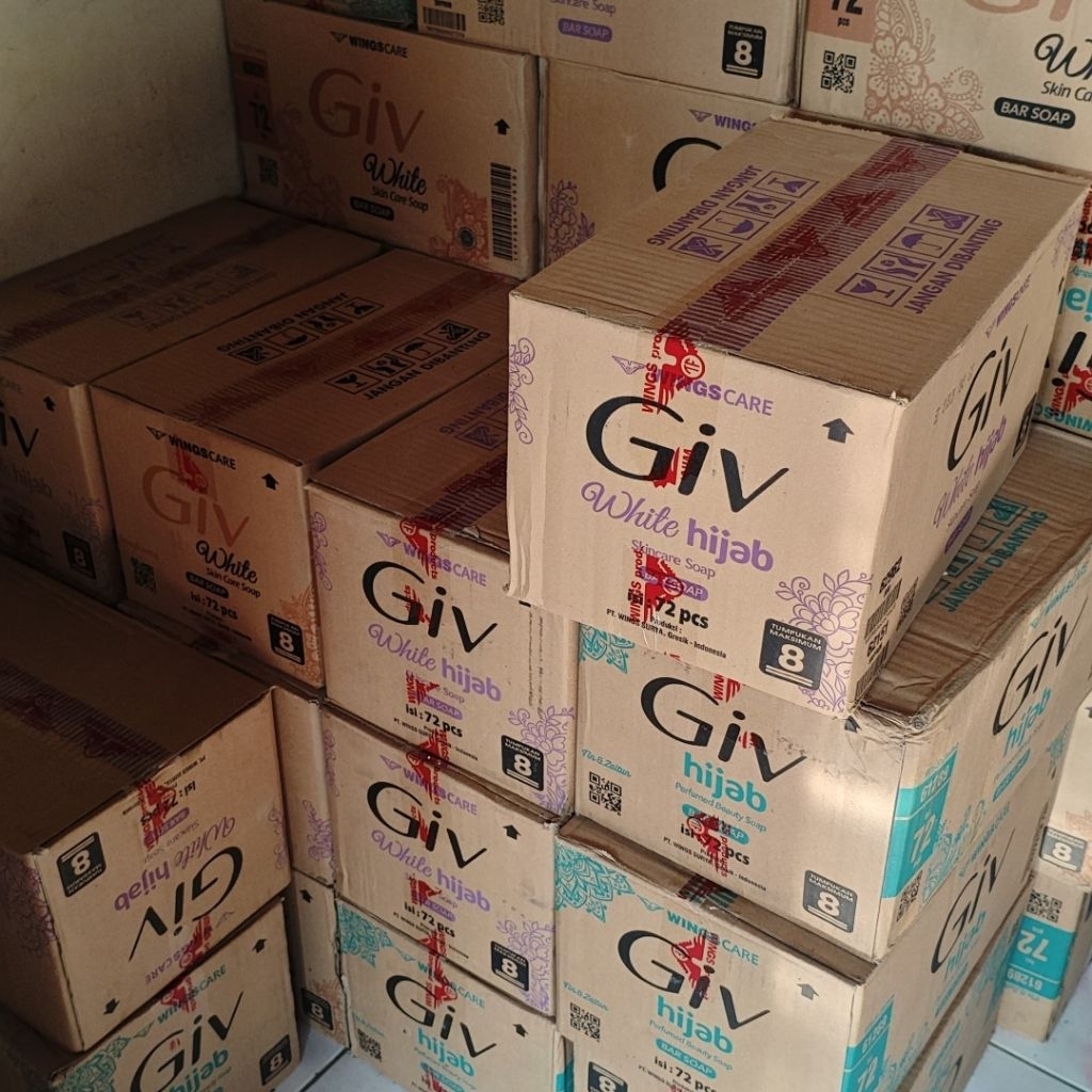 SABUN GIV 1KARTON ISI 72pcs