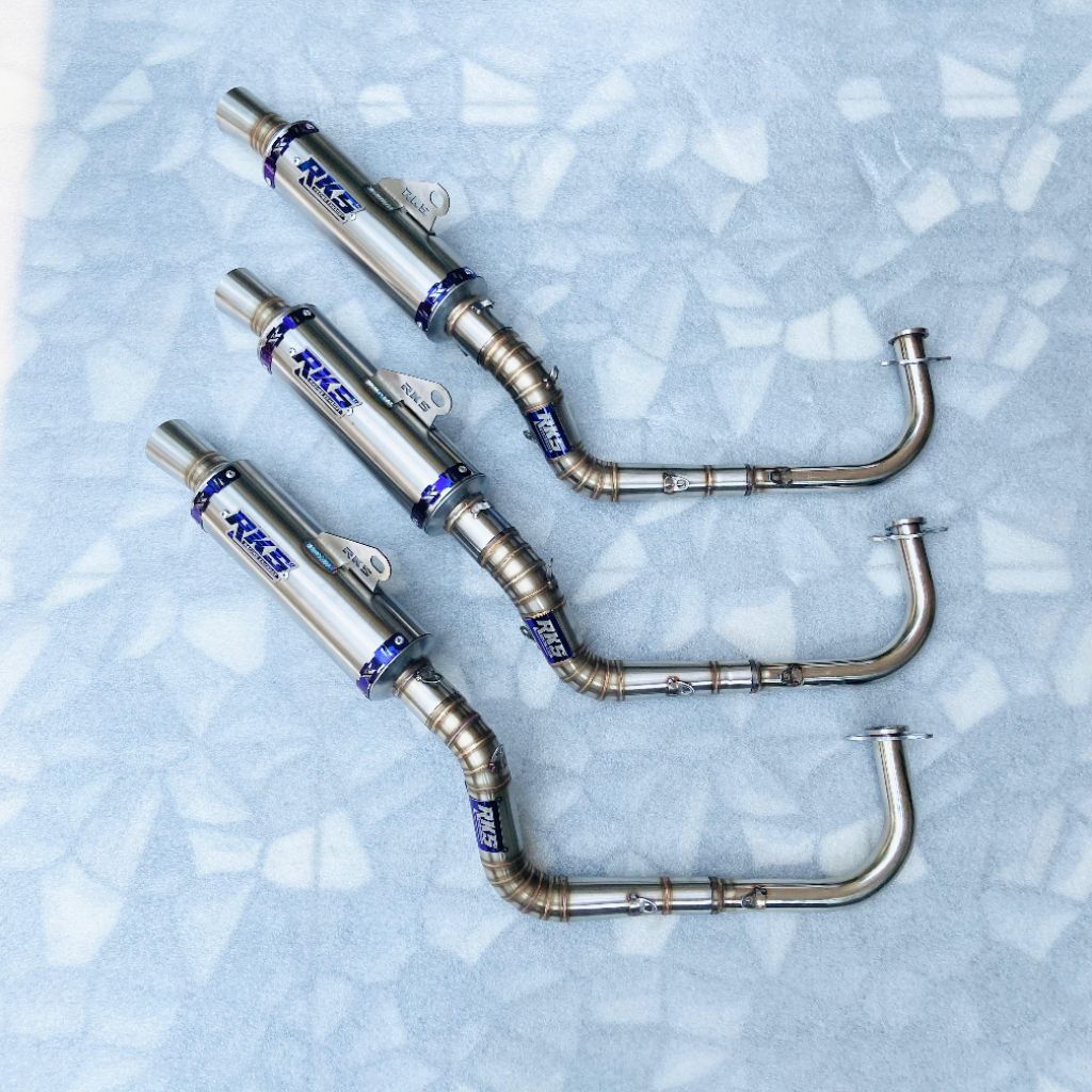 KNALPOT ORIGINAL RKS ORIGINAL RKS TYPE CHK RACING PNP VARIO NEW OLD AEROX NEW BEAT MIO SOUL KARB