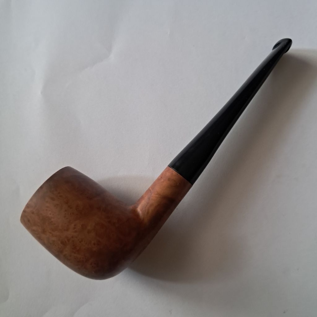 NOS AA BRIAR SHORT BILLIARD #1 PIPA BRIAR PIPA CANGKLONG KAYU ANTIQUE NEW OLD STOCK
