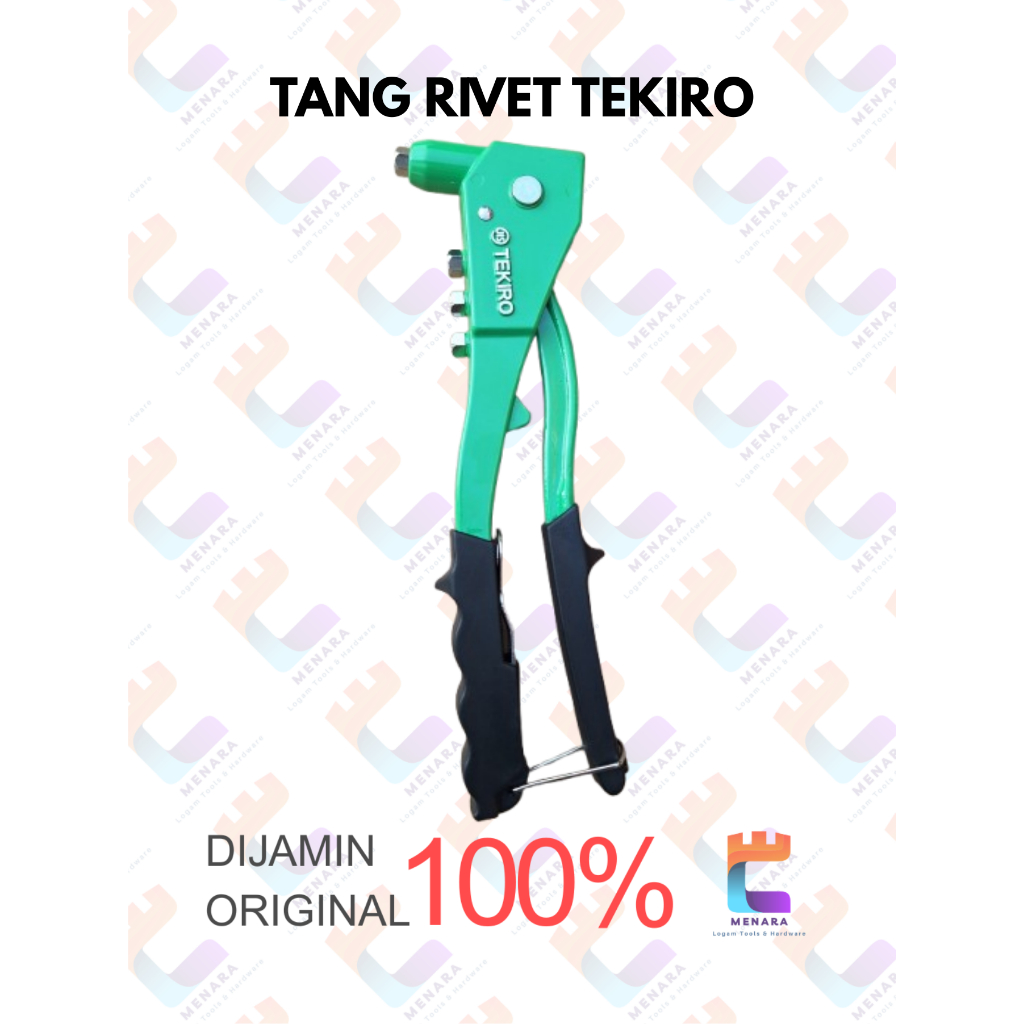 TEKIRO TANG RIVET Hand Riveter Tekiro "10 Hijau