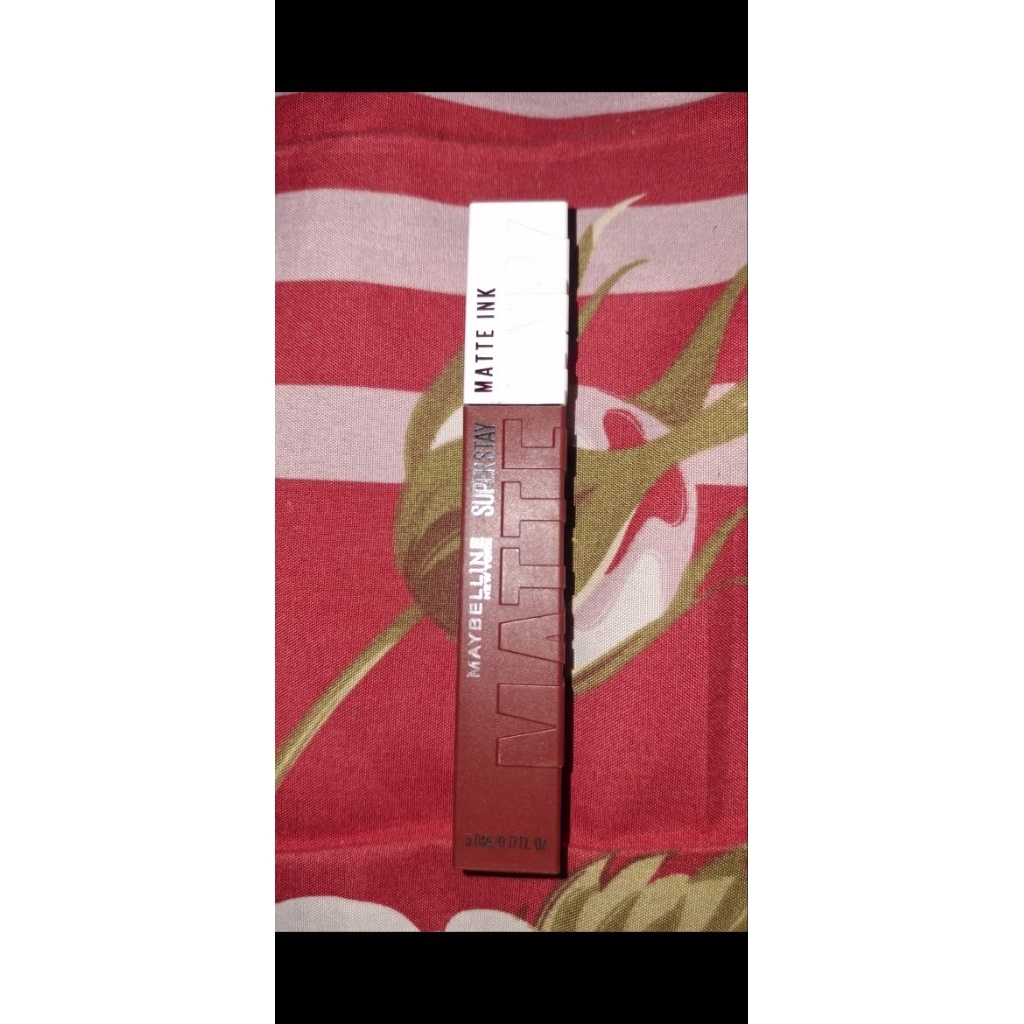 Preloved Lipstik Maybelline Superstay Matte Ink 245 Seeker