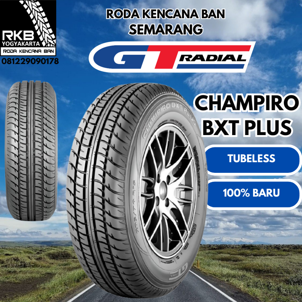 155 80 R12 - GT Radial Champiro BXT Plus Size 155-80 R12 Ban Mobil Hijet Carry Charade