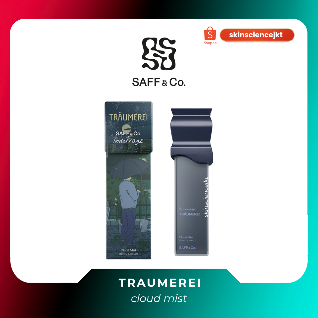 SAFF & Co. x INDOFRAGZ Cloud Mist TRÄUMEREI For Unisex Traumerei