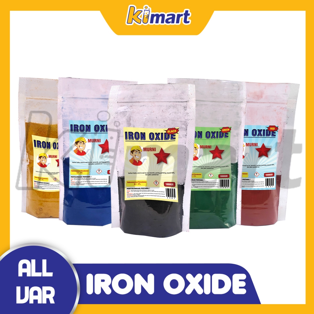 ROX Iron Oxide mesh 200 Pigmen Pewarna Iron Oxide Powder 100gr pigment pewarna bata paving