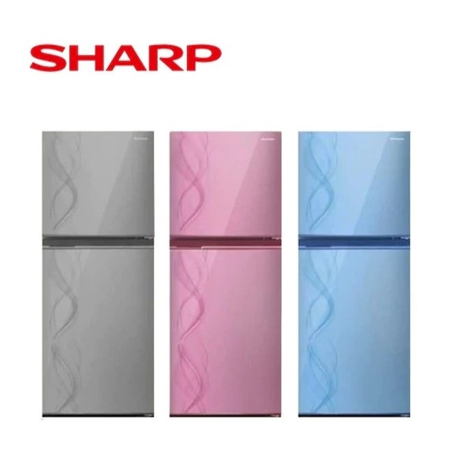 Kulkas 2 Pintu Sharp Kirei SJ-237ND Garansi Resmi Sharp