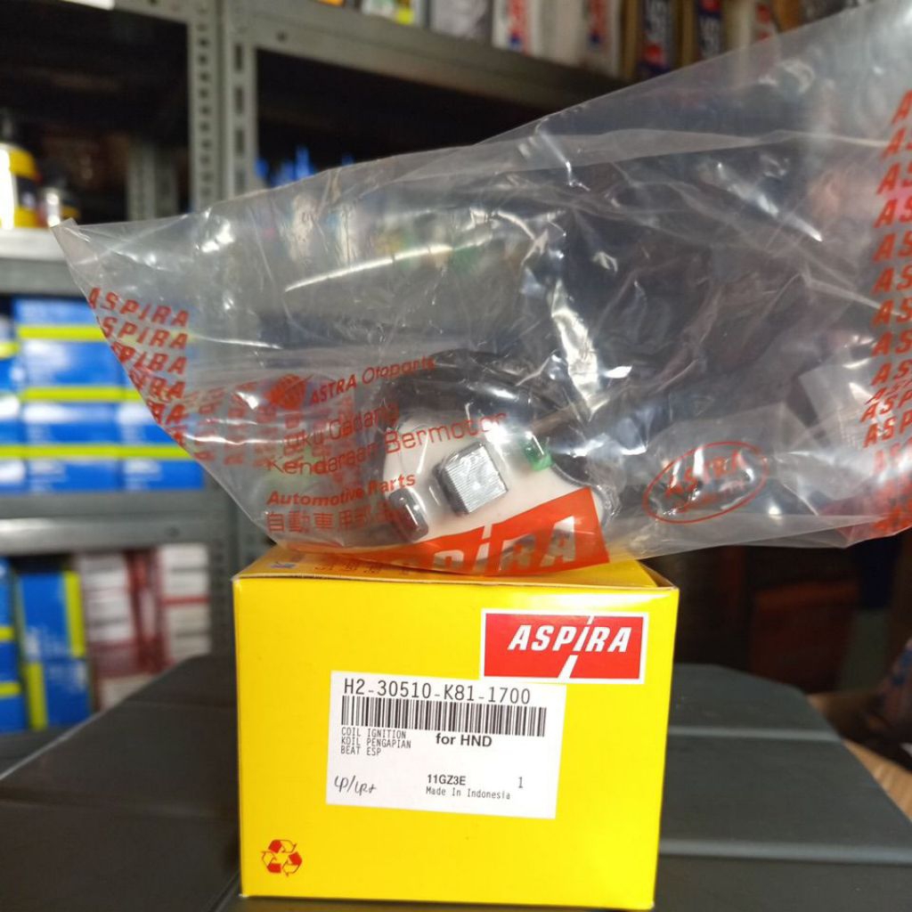 COIL IGNITION / KOIL PENGAPIAN MOTOR ALL BEAT / ALL SCOOPY / ALL VARIO / GENIO / BLADE  110 /  125 F