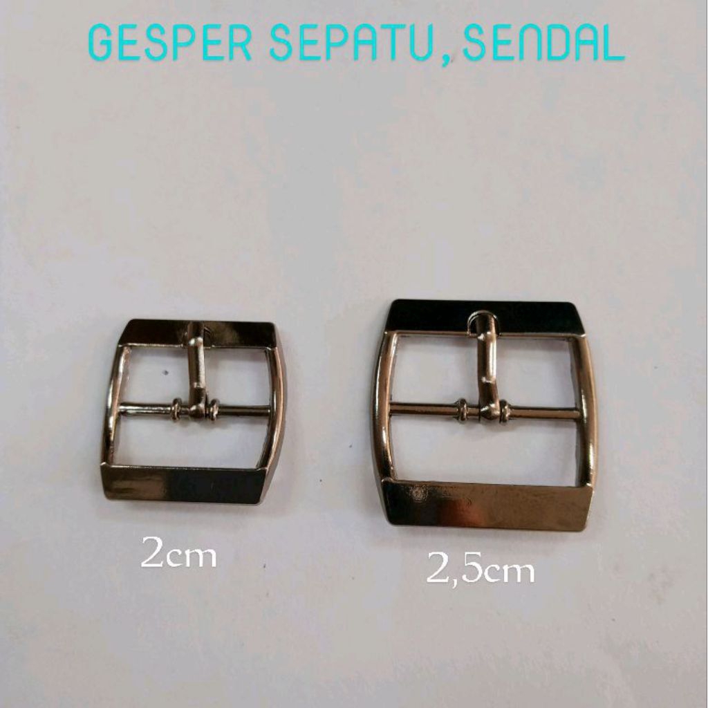 GESPER  Besi BUAT TAS,SENDAL,& SEPATU 2cm - 2,5cm