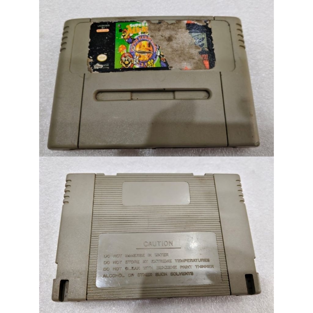 KASET SUPER NINTENDO SNES SUPER MARIO COLLECTION