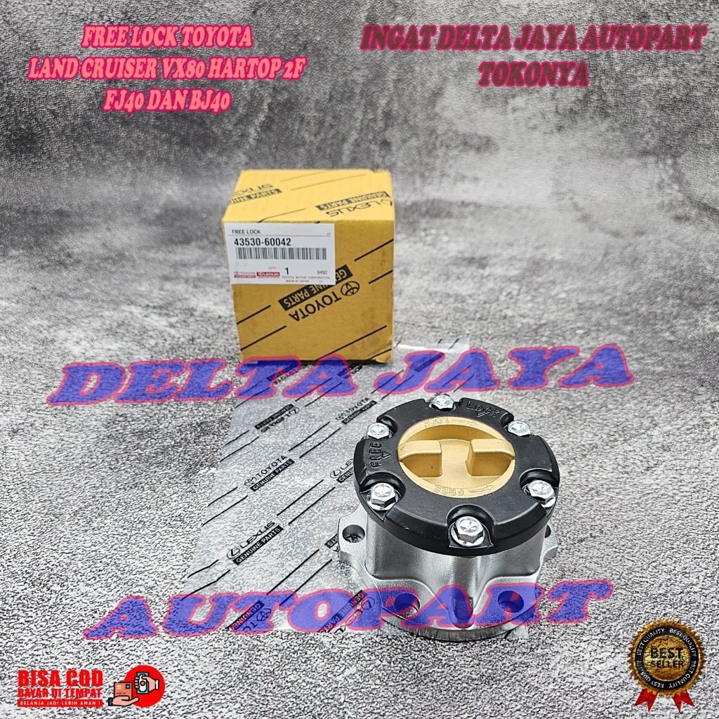 HUB FREELOCK TOYOTA LAND CRUISER VX80 HARTOP 2F FJ40 BJ40