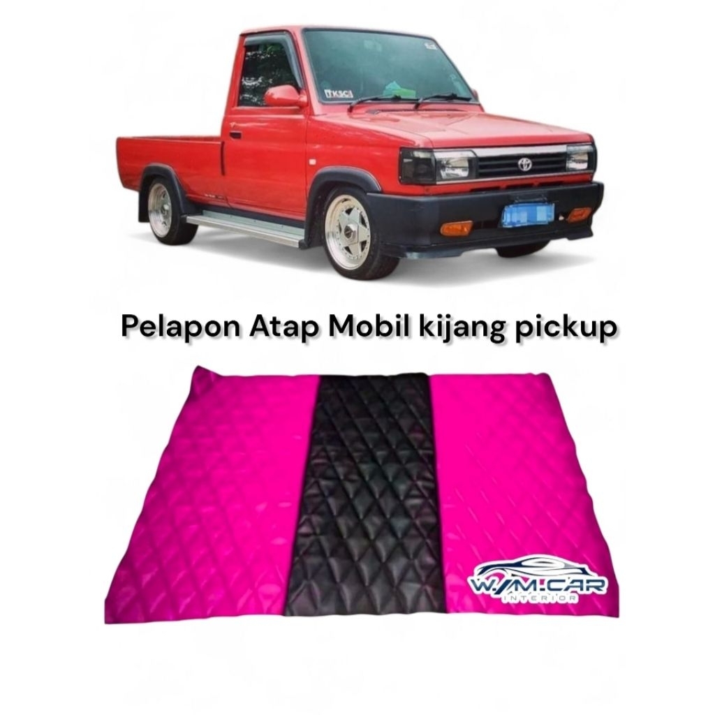 lapis pelapon atap mobil kijang super pickup