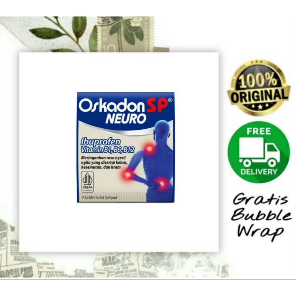 Oskadon SP Neuro Oskadon Neuro Obat Pereda Nyeri Kesemutan