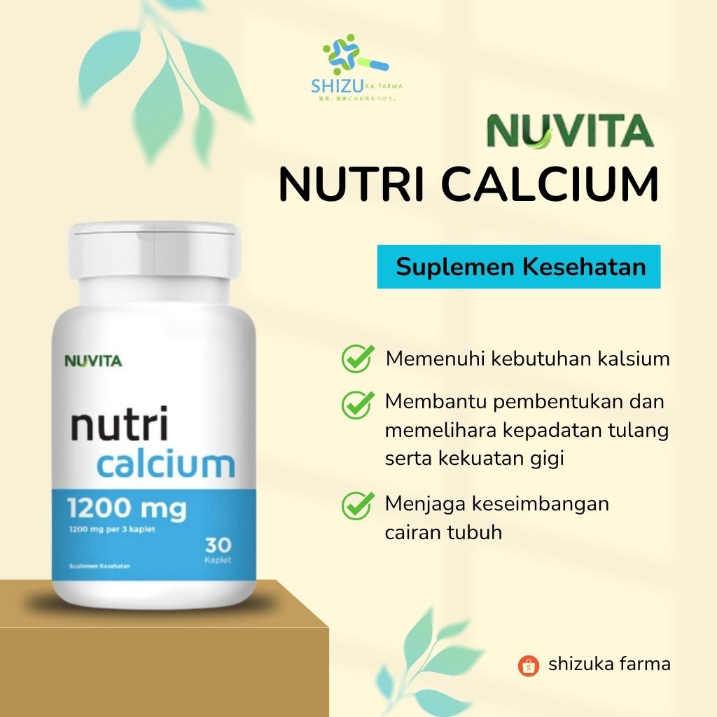 Nuvita Nutri Calcium 30 Kaplet